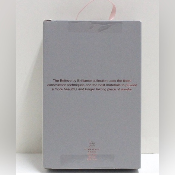 Believe by Brilliance Fine Sliver Plated Hair Comb with Genuine Cubic Zirconi... - Picture 3 of 7